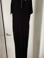 H&M-Jumpsuit, schwarz