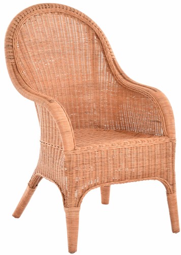 Rattansessel hohe rückenlehne - hohe,