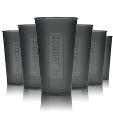 5x Jägermeister Glas 0,3l Mehrweg Hartplastik Becher Longdrink Cocktail Gläser