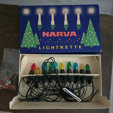 DDR NARVA LICHTERKETTE 10 TEILIG