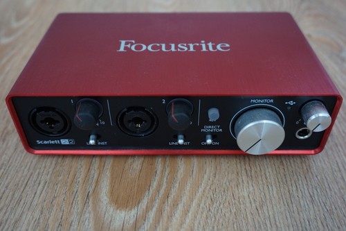 Focusrite scarlett 2i2 2 - scarlett,