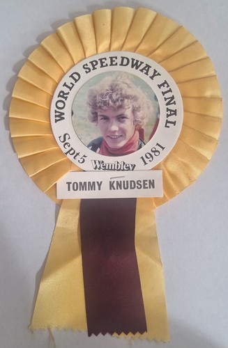Speedway wimpel 1981 - speedway, 5.9.1981