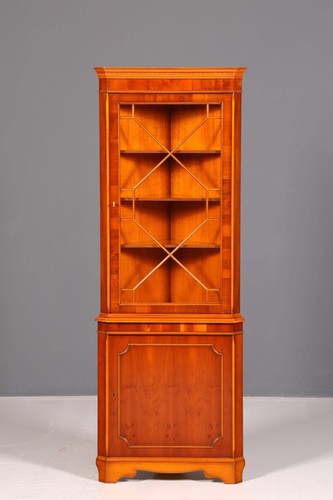 Englische eckvitrine eibe - englische,