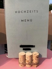 Menükartenhalter, Halter, Hochzeit, 23 Stück, Deko