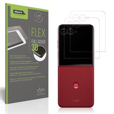 2x Full Cover Schutzfolie matt für Motorola Razr 60 Ultra Aussen-Display