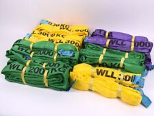 Rundschlingen-Set 20 tlg. Rundschlinge Schlinge Hebegurt Hebeschlinge 1000 3000