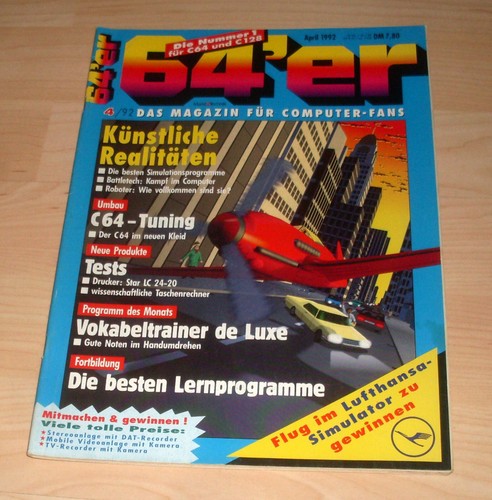 Zeitung zeitschrift er - pc, 64'er