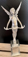 Aluminium Skulptur Engel 38 cm