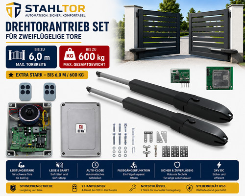 Drehtorantrieb set für - drehtorantrieb,
