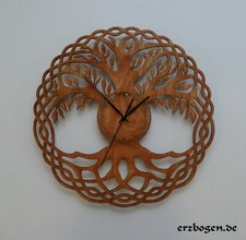 Wanduhr - Baum des Lebens -