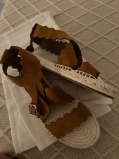 Original Chloe Sandalen Leder