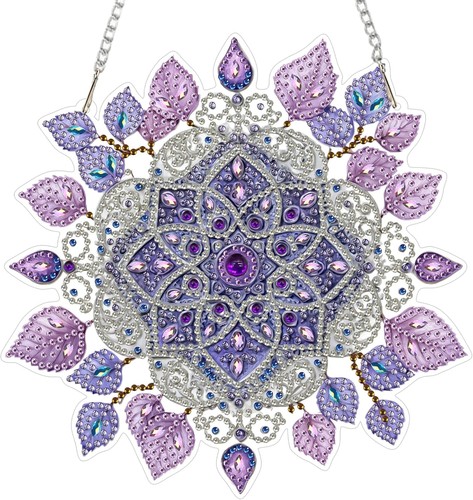 Airdea lila mandala diamond - lila,
