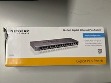 Netgear GS116E 16-Port Gigabit Ethernet Plus Switch