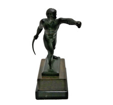 Fechter Bronze ca 1900/1925  - 16 x 10cm Gewicht: 830g