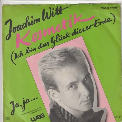 Joachim witt kosmetik ich - witt, (ich