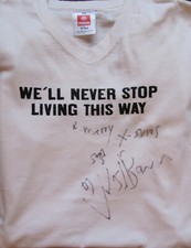 Shirt mit Autogramm von