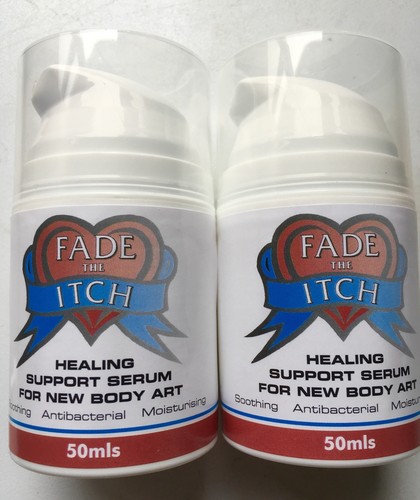 Fade the itch - tattoo, aftercare