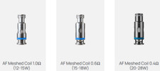 Aspire AF Meshed Coil Verdampferkopf 5er/10er Pack Flexus Q, Blok, Stik, Fit,AIO