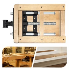 NEU 7" Holzschraubstock Vorderzange Hobelbank Schraubstock Holz Holzarbeiten 