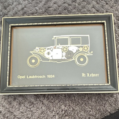 Opel gerahmtes bild - opel,