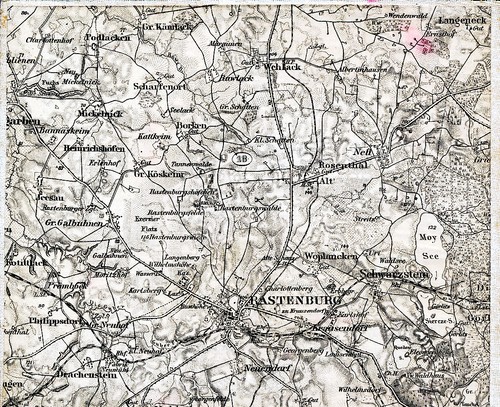Rastenburg kętrzyn 1910 - rastenburg,