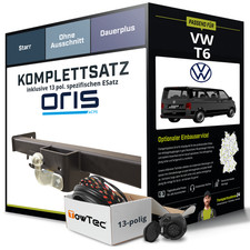 Für VW T6 Kasten,Bus Anhängerkupplung starr +eSatz 13pol 2015-2019 NEU AHK