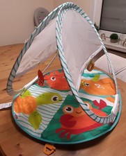 Faltbare Meeres-Spieldecke, Krabbeldecke, Spielmatte, Babydecke, Fischer Price
