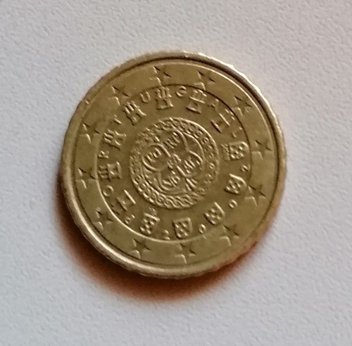 Euro cent kursmünze - euro,
