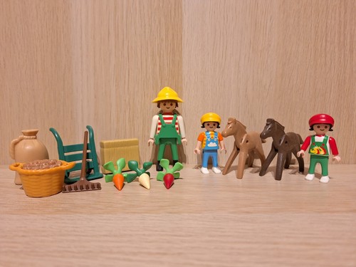 Playmobil bauer pony kind - playmobil,