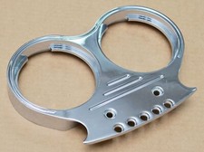 Harley Davidson Tacho Drehzahlmesser Speedometer Gauge Mount chrome FXLR 87-94