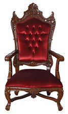 Mahagoni Thron Prunksessel