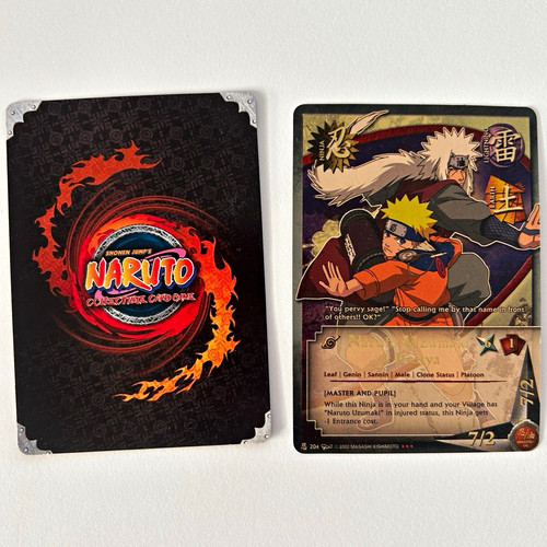 Shonen jump naruto ccg - naruto, 2