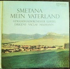 Doppel-LP 12'' Smetana - Mein Vaterland, aus Böhmens Hain und Flur, Die Moldau