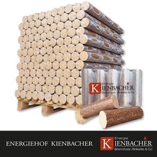 960kg Palette Nestro Hartholz Brikett Buche Eiche Holzbriketts Öko Brennstoff