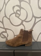 Zara Woman Chelsea Boot Stiefel Stiefeletten Boots 37 Beige Braun Cognac Camel