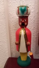 Räuchermann Orientale Muselmann Türke Sultan DDR Erzgebirge farbig