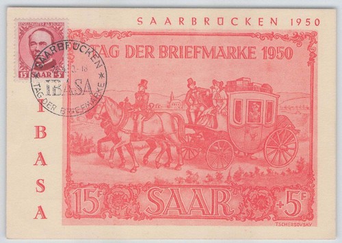 Saarland 289 gestempelt - saarland, nr.