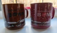 2 Deutsche Weihnachtsmarkt Tassen Geschenk Glühwein Bonn Weihnachtsmarkt