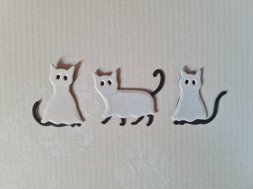 Halloween katze stanzteile - halloween,