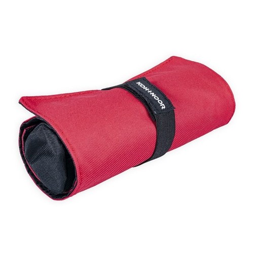 Rotes etui für buntstifte - etui,