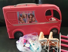 Barbie Mattel Van Wohnmobil Bus mit Zubehör | Original Spielzeug