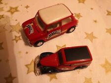 Modellautos mini Cooper und ramazottiauto