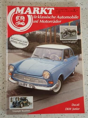 Oldtimer markt ducati dkw - markt, 4/86