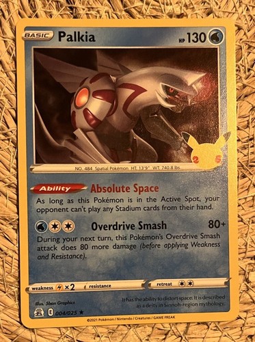 Pokémon palkia holo 004 025 - pokémon, 004/025