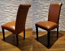 Glanz 100% Echtleder Stühle