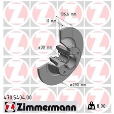 2x Zimmermann Scheibenbremse