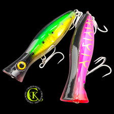 2x 12,5cm Popper Topwater