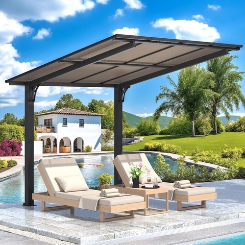 4x2 hartdach pergola - 2,4x2,4m, hartdach-pergola