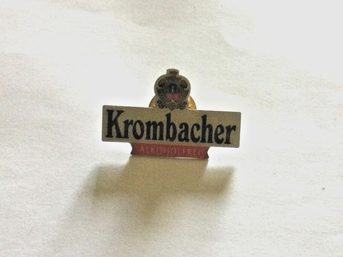 Krombacher alkoholfrei pin - krombacher,