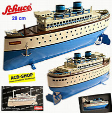 Schuco Blechdampfer Queen II